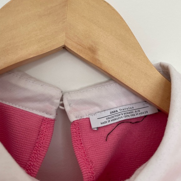 Pink tank top with collat from Zara - Picture 4 of 4